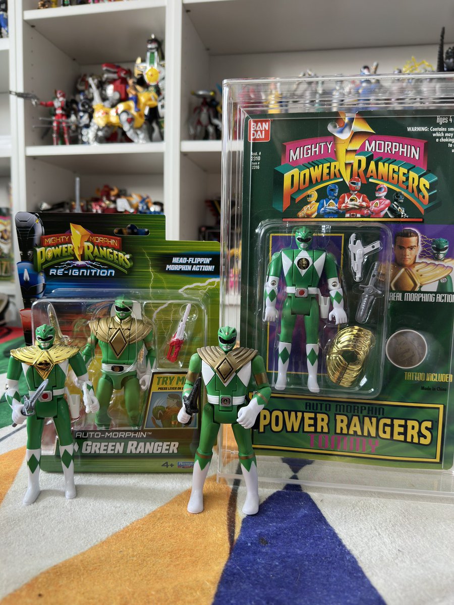 LightningC2021's tweet image. Auto Morphin Green Ranger!⚡️ #PowerRangers