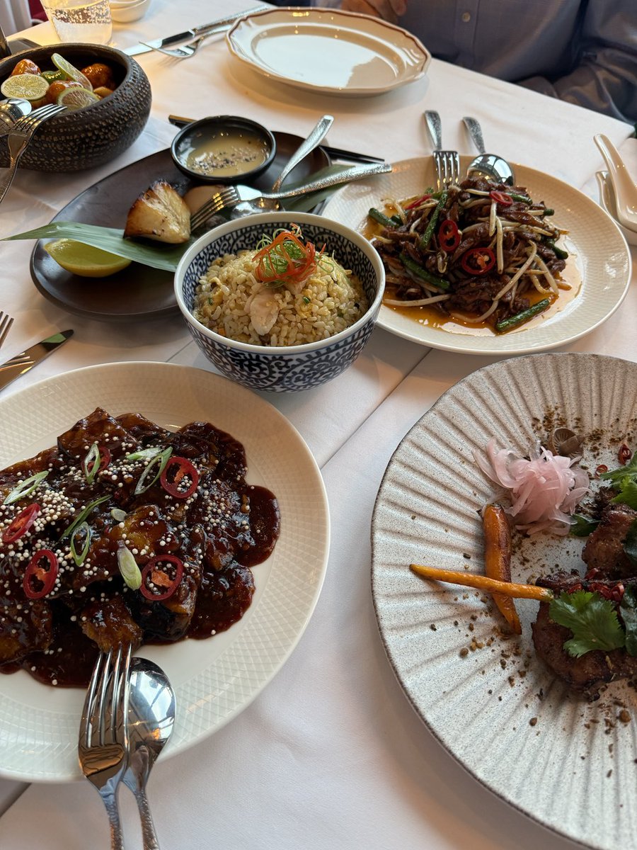 jameschappers's tweet image. Amazing preview of Shanghai Me, which opens officially in Mayfair on Monday. The shredded duck with Chinese garlic and XO sauce was my favourite. Attentive staff and a great atmosphere. Amazing views over Hyde Park and Westminster too. @shanghaime_dxb