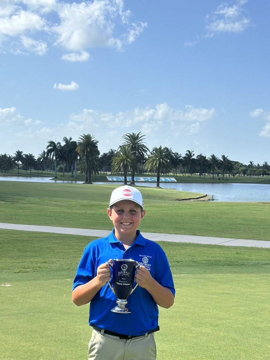 Well done Noah! 3rd place and top Canadian 🇨🇦🏌️ in Miami. ⁦<a href="/HuronOaks/">Huron Oaks Golf</a>⁩ ⁦<a href="/TitleistCA/">TitleistCA</a>⁩ #brightsgrovelefty
