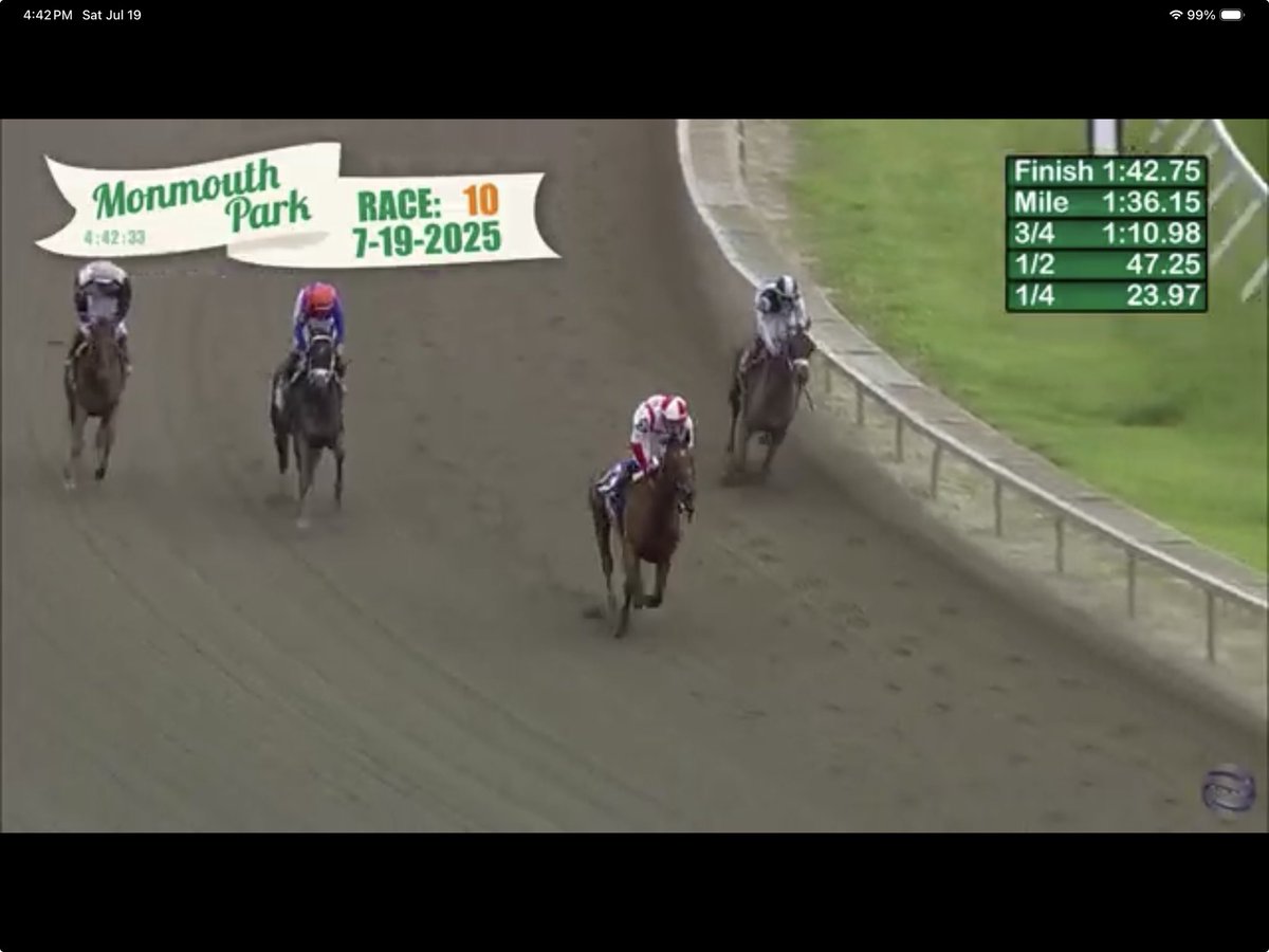 HOW GOOD IS THIS 4+ FILLY AND MARE DIVISION!!?? Randomized never in doubt in the G3 Molly Pitcher! BC Distaff is looking juicy!
