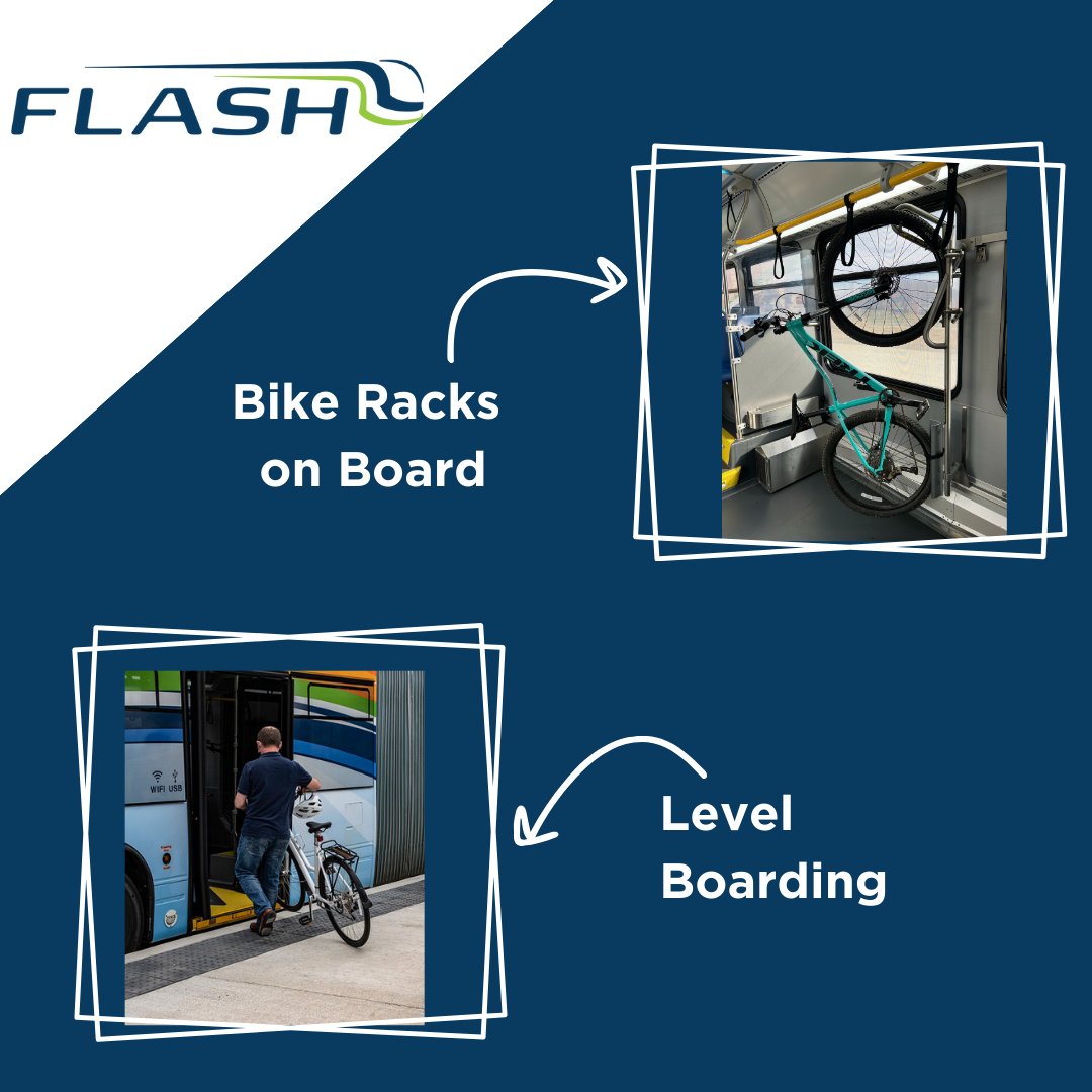 RideOnMCT's tweet image. Bikes are welcome on the Flash! It's important to secure your bike properly every ride to ensure your safety and the safety of other riders. To learn how to secure your bike on the Flash bus, check out this video youtu.be/rz0wmQj4fO8