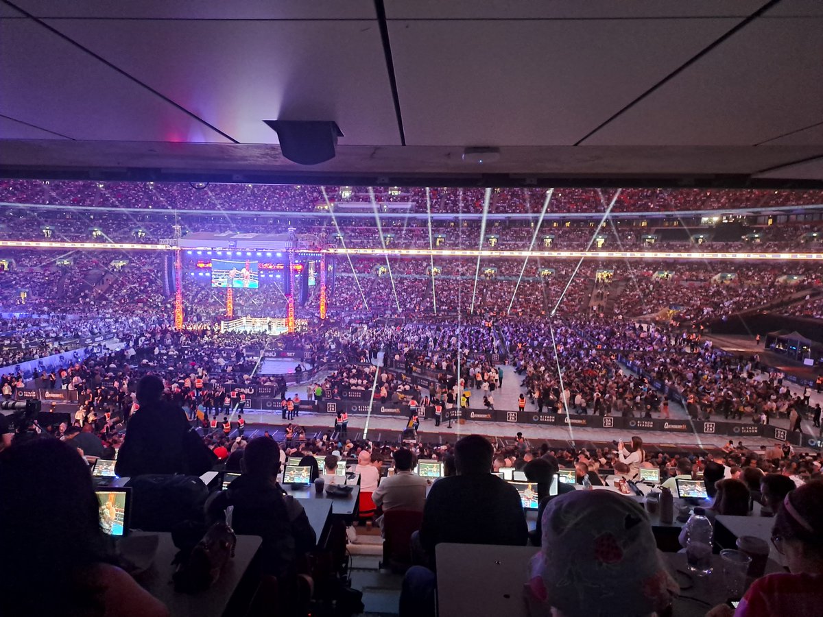 Julian Guyer (@stguyer) on Twitter photo Don't think my friend and <a href="/AFP/">AFP News Agency</a> colleague <a href="/photogator96/">Adrian Dennis</a> has anything to worry about, but here's the scene <a href="/wembleystadium/">Wembley Stadium</a> ahead of Usyk-Dubois II. #UsykVsDubois Don't think my friend and <a href="/AFP/">AFP News Agency</a> colleague <a href="/photogator96/">Adrian Dennis</a> has anything to worry about, but here's the scene <a href="/wembleystadium/">Wembley Stadium</a> ahead of Usyk-Dubois II. #UsykVsDubois