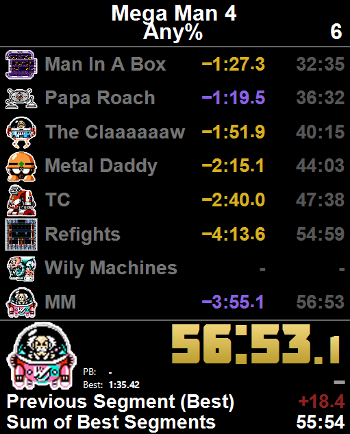 mightysteiny's tweet photo. Finally broke the 1hr barrier on MM4! https://t.co/fZwDgn2x4l