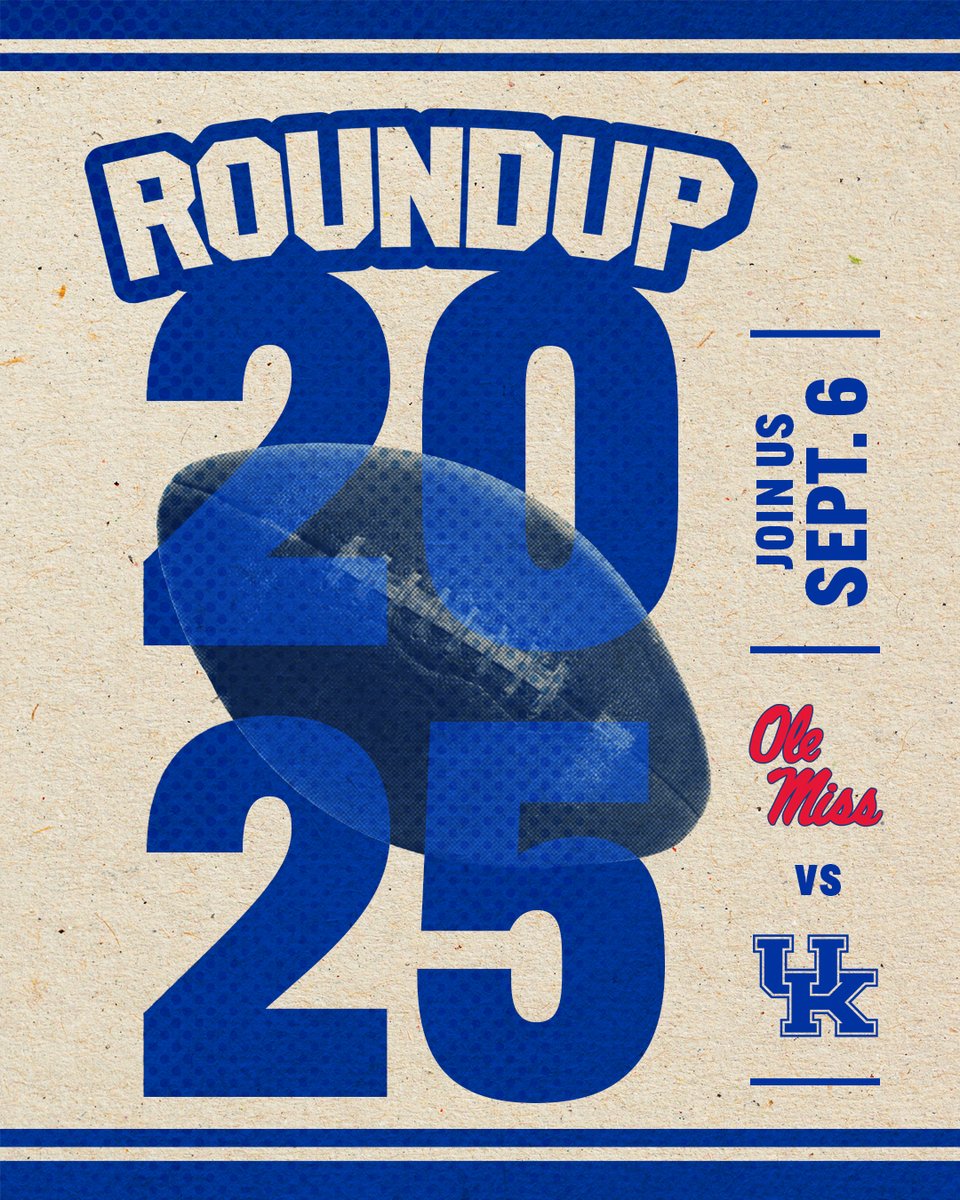It's Caturday, and it's time to register for Roundup in the Bluegrass! 📣 

Registration is now live, so please let us know if you're joining us for one of our favorite events of the year 😻 🏈 

Register here &gt;&gt; bit.ly/4eXFMSK