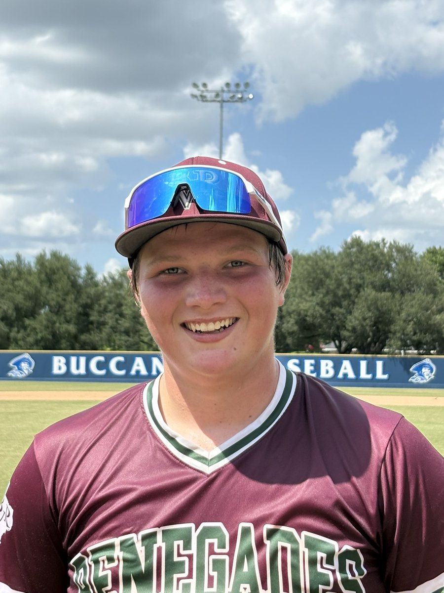 🚨Player of the Game🚨
Mason Schiwart (Willis-2028) 

2-2
1 BB
1 RBI

<a href="/BVRenegades/">BV Renegades</a> 16 Green 3
LBA Dirtbags 16 2