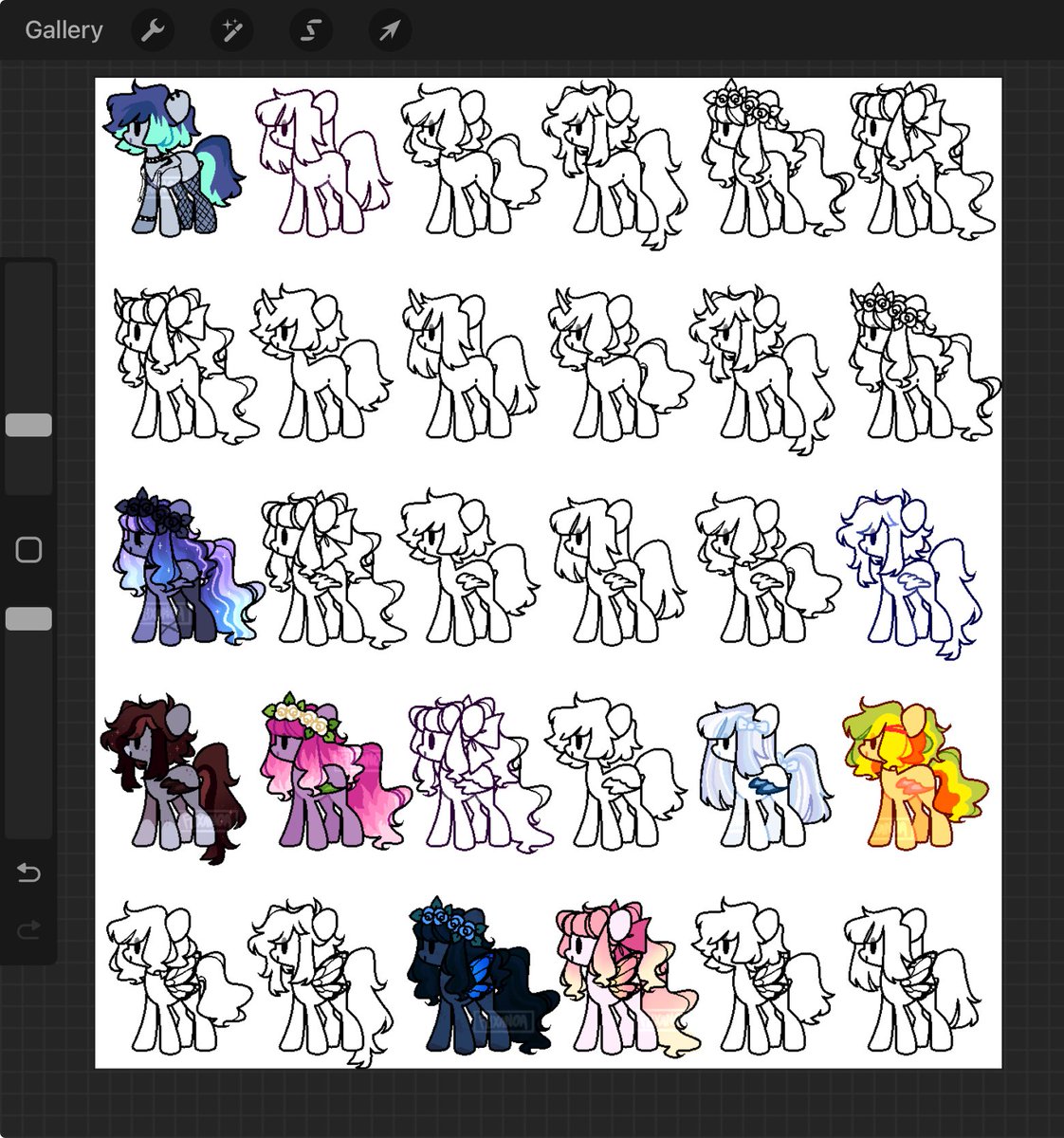 Flixanoa's tweet image. Thinking about these unfinished goobers