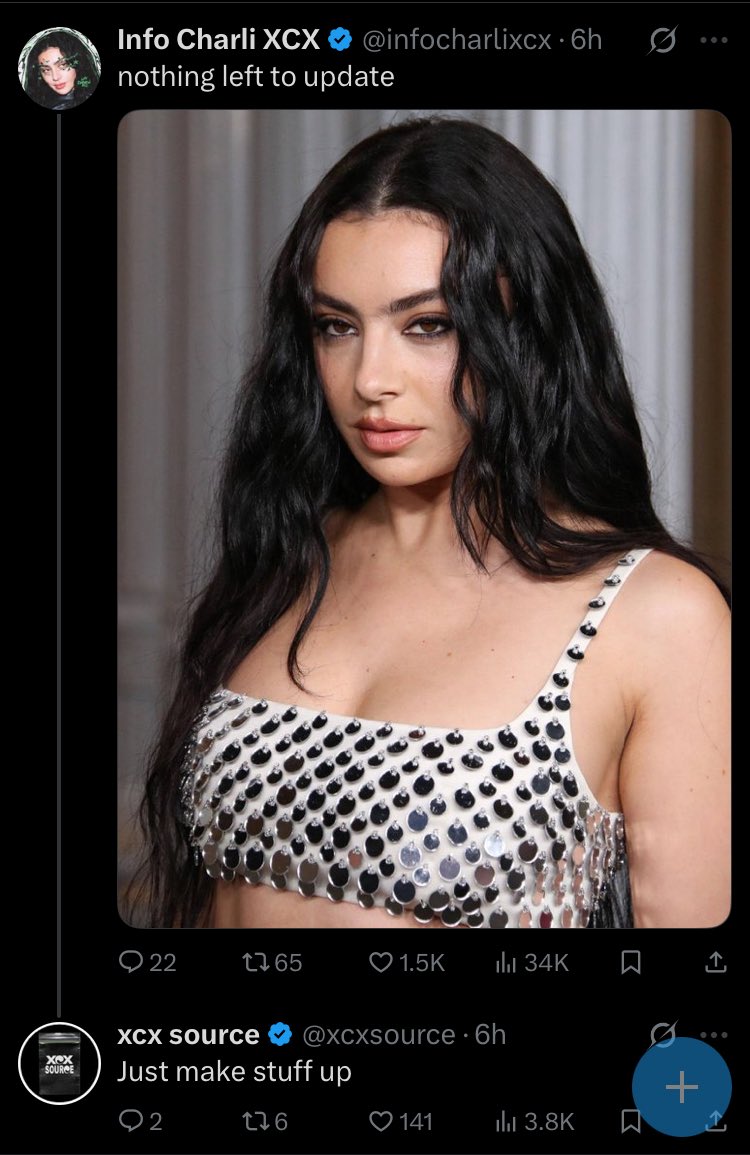 TheJLoData's tweet image. you will never have our nachos. @infocharlixcx @xcxsource