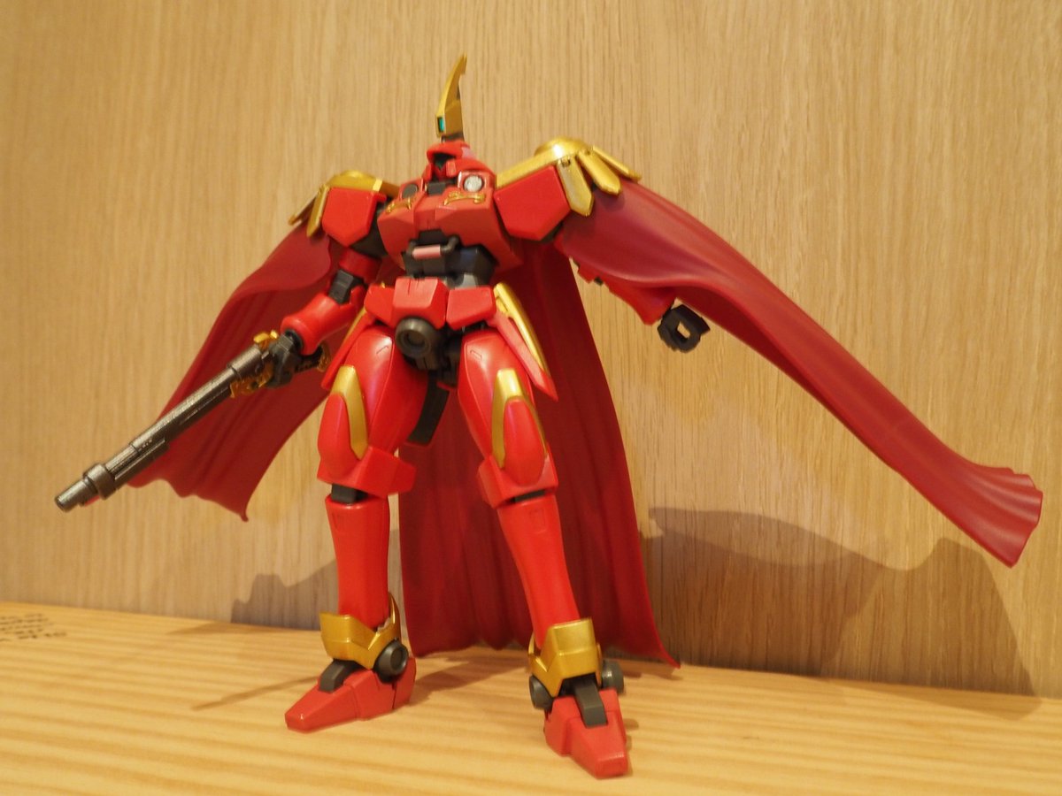 MS06FZ0080BZ's tweet image. HGレオス
部分塗装まで→デカールへ
差し色にピンクレッド
塗り分けにダリルバルデレッド
銃の装飾塗るの細かすぎて目玉飛び出てしおしおになった