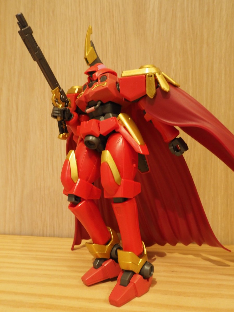 MS06FZ0080BZ's tweet image. HGレオス
部分塗装まで→デカールへ
差し色にピンクレッド
塗り分けにダリルバルデレッド
銃の装飾塗るの細かすぎて目玉飛び出てしおしおになった