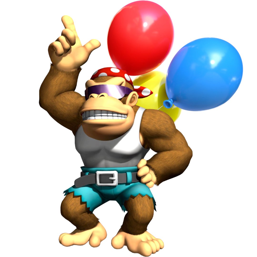 DogPond4's tweet image. Guys Funky Kong&apos;s Balloon World just got leaked for Bananza
