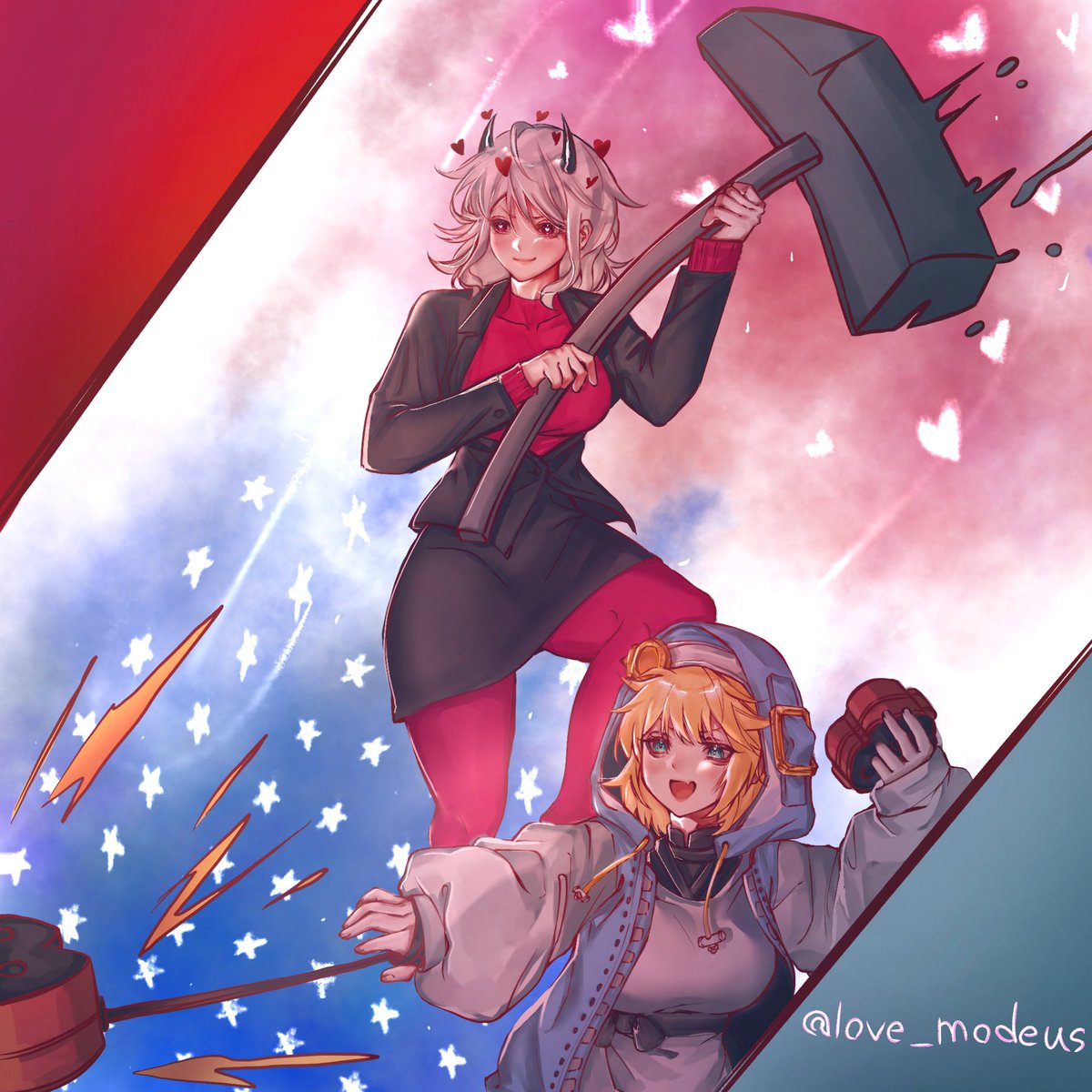 I love you modeus tweet media