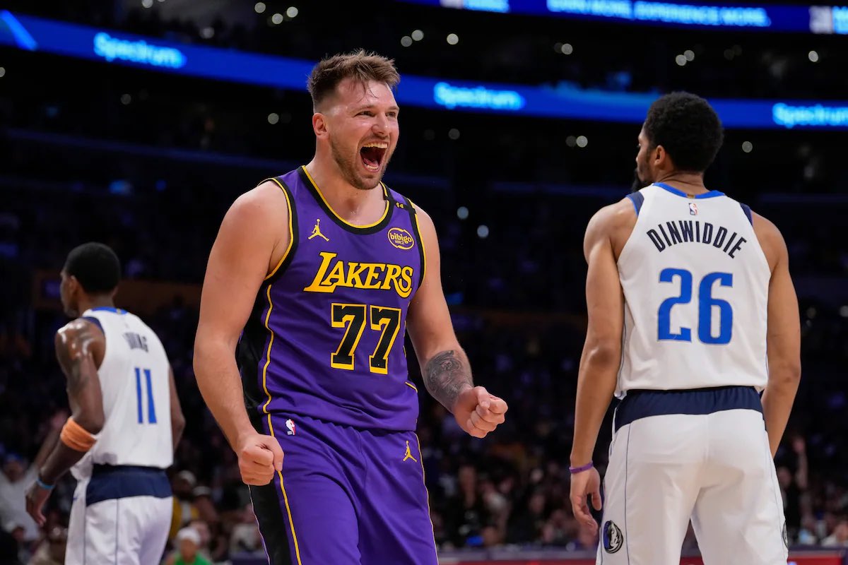 Luka says he wants to be remembered as the guy who brought championships to the Lakers.