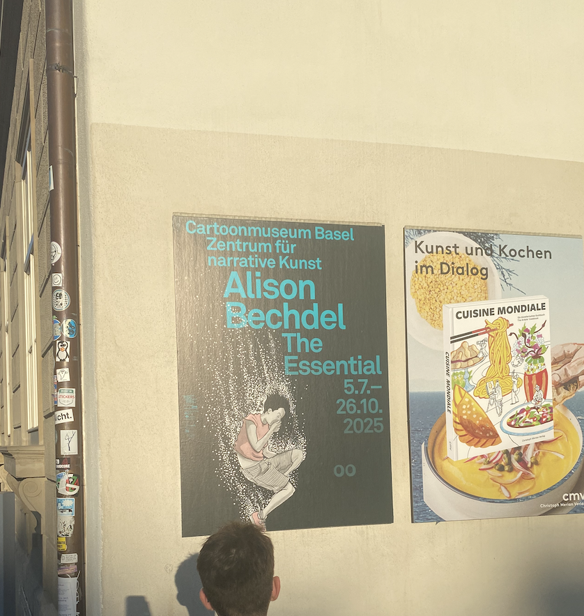 jsandler1978's tweet image. ✍️ Just visited Alison Bechdel: The Essential in Basel — her long-overdue European debut 🇨🇭
🎟️ Great show
📖 Full blog 👉 graphicmemoir.co.uk/f/alison-bechd…