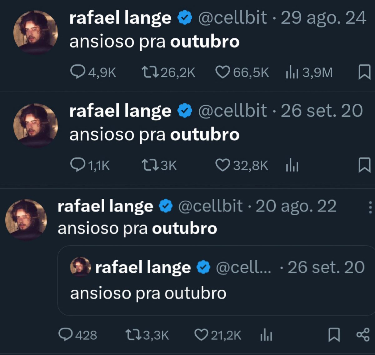 ᵒˢ
     ʲᵒᵛᵉⁿˢ
                ᵈᵉ
                      ʰᵒʲᵉ
                              ˢᵒ
                ᵖᵉⁿˢᵃᵐ 
         ᵉᵐ 
 ᵘᵐᵃ 
         ᶜᵒⁱˢᵃ