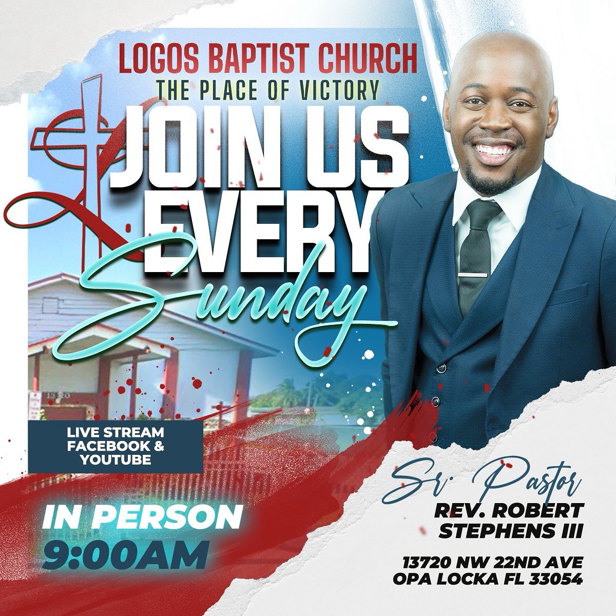Can’t wait to worship and preach tomorrow! 🔥 Meet me at the Place of Victory—something powerful is going to happen, and you don’t want to miss it! 🙌🏾💥 #VictoryVibes #SundayWorship #LogosStrong