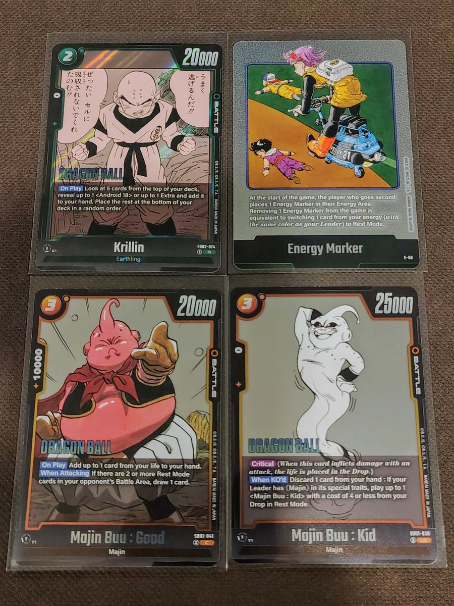 GenuineGME's tweet image. DBZ Manga Booster pack 1 of 9 from @gamestop
Those Energy Markers are 🔥