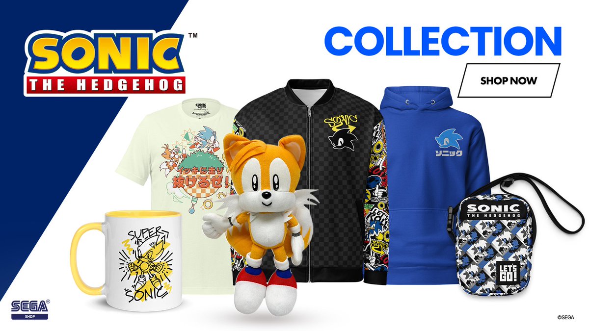 thesegashop's tweet image. Shop the Sonic the Hedgehog collection in the new official @SEGA Shop! @Sonic_Hedgehog
shop.sega.com/collections/so…