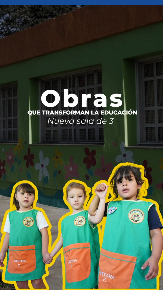 ChestaDario's tweet photo. 👷‍♀️🚧 ¡Seguimos apostando a la educación desde los primeros años 👦

✅️ En el Jardin Primer Gobierno Patrio avanza la obra de una nueva sala de 3 años, un espacio que muy pronto abrirá sus puertas para que más niñas y niños puedan aprender, jugar y crecer en un entorno cuidado https://t.co/CyoJTKOo8Z