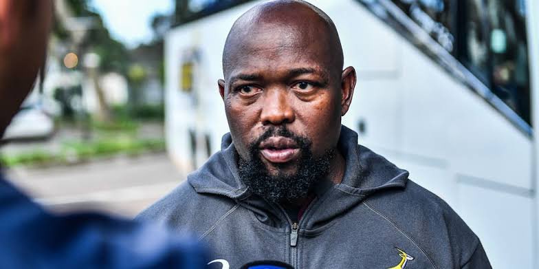 av_sawula's tweet image. Lumumba Currie is an unsung hero in that Baby Boks coaching staff!

He joined the side as an assistant in 2023 after leading the University of Fort Hare to Varsity Shield glory the year before.

What he’s done with that forward pack is simply impressive! Top coach!🔥