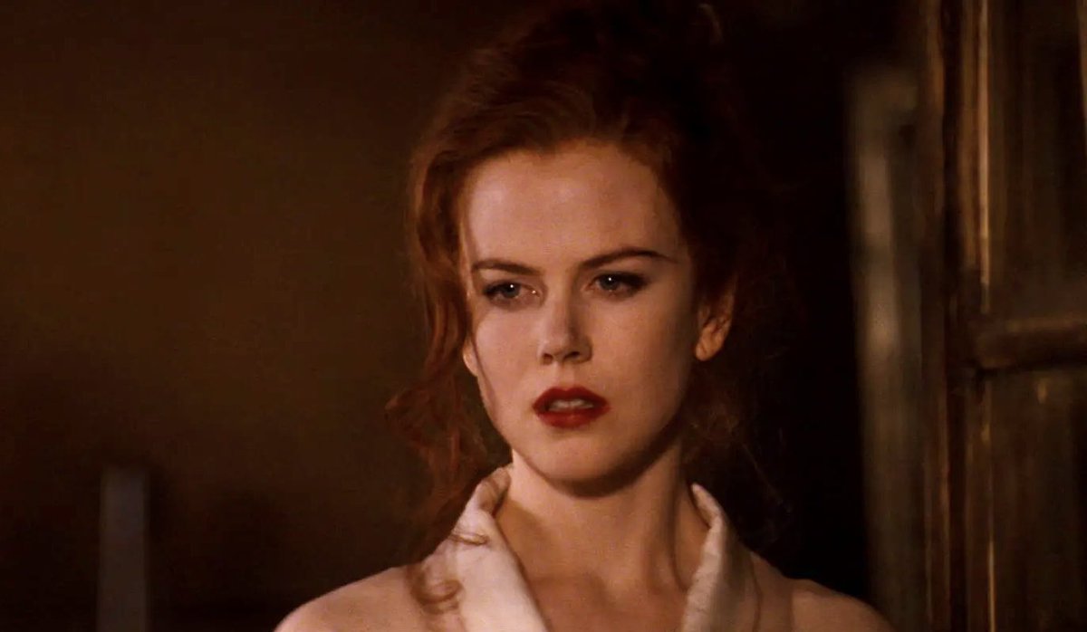 pridenprcjudice's tweet image. nicole kidman in ‘moulin rouge!’ is literally the prettiest anyone has ever looked on screen