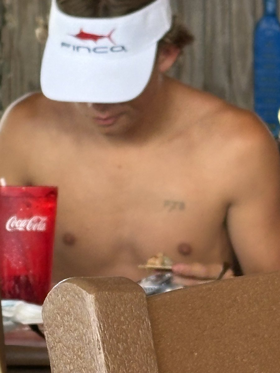 OldRowMSU's tweet image. Kinda hard to see but this man has FJB tatted on his chest #badass