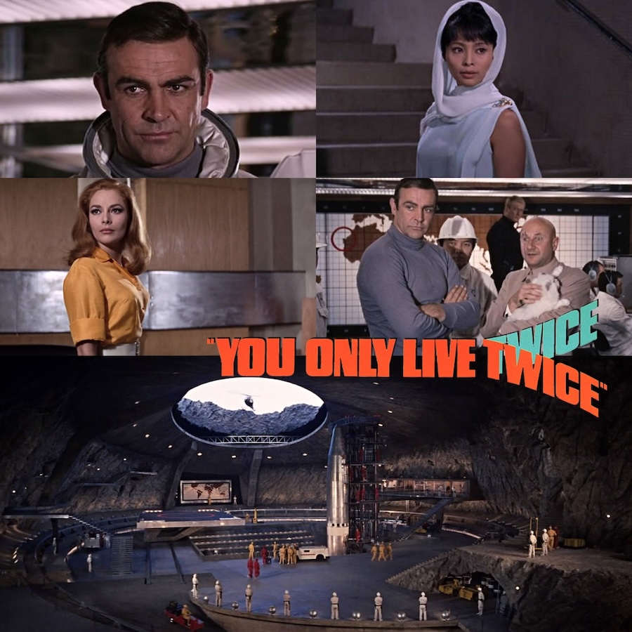 You Only Live Twice (1967) Directed by Lewis Gilbert starring Sean Connery is James Bond with Akiko Wakabayashi, Karin Dor and Donald Pleasence.