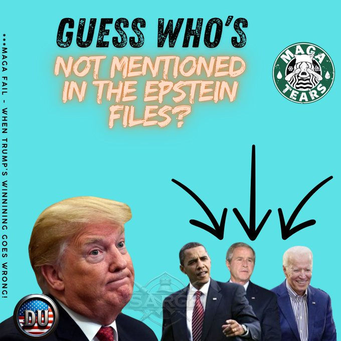 DUnitedGraphics's tweet image. Donald Trump keeps saying he is not in the Epstein files.
When have you ever heard him speak the truth?
Never!
Trump is in the files.
I will never believe he isn't and if you are being honest with yourself you know it, too.
#DemsUnited