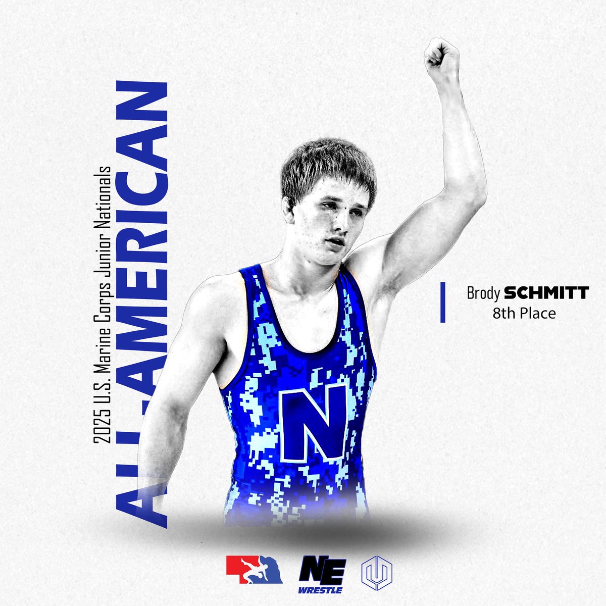NEBwrestle's tweet image. Brody Schmitt 8th Place 16U Greco All-American!!
🎨 @MDensonDesigns
📸 @Mogui131
