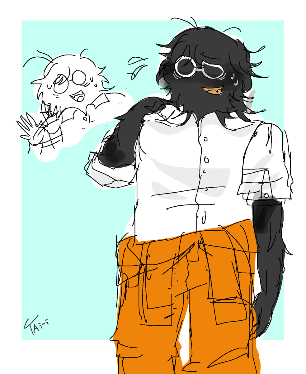 Typical_Axolotl's tweet image. i rushed this sorry bive #Regretevator