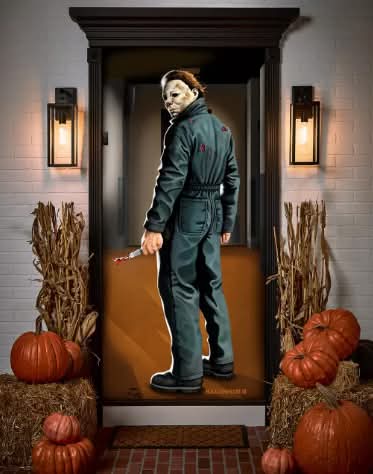 HalloweenDaily's tweet image. NEW 2025 #MichaelMyers HALLOWEEN II door cover from Spirit Halloween is available now! $23, here: pntra.com/t/TUJGRU5MSkJG…
🎃