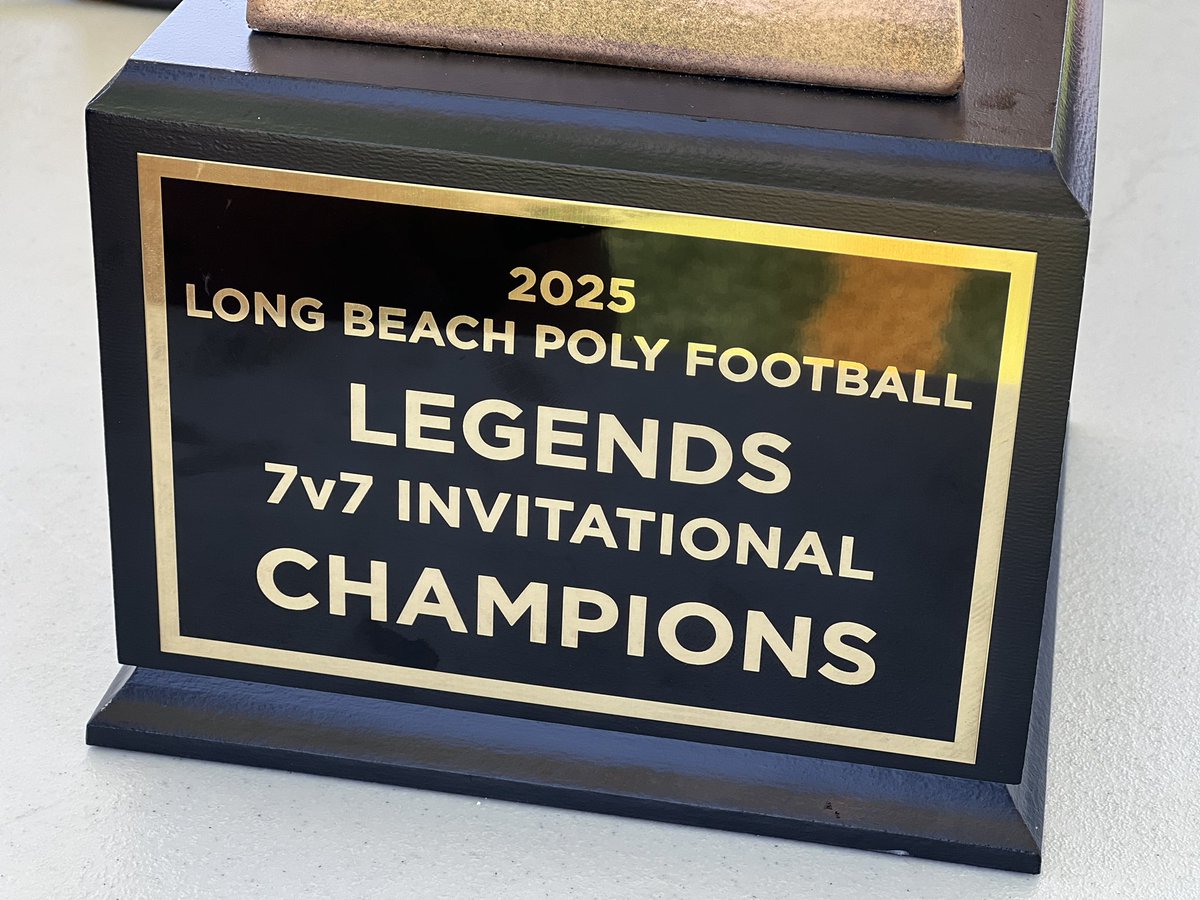Long Beach Poly vs. Mater Dei in the championship game of the 2025 Legends 7v7 Invitational at Long Beach Poly High School on Saturday, July 19, 2025.