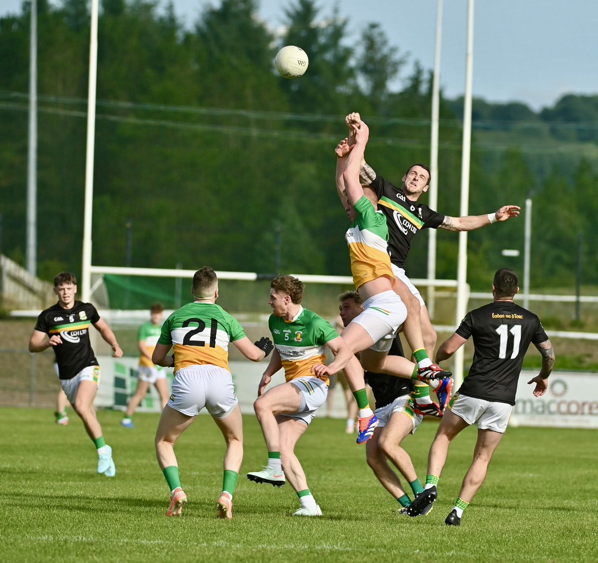 Carrickmore airport air traffic control was required today as Niall Morgan was taking off.