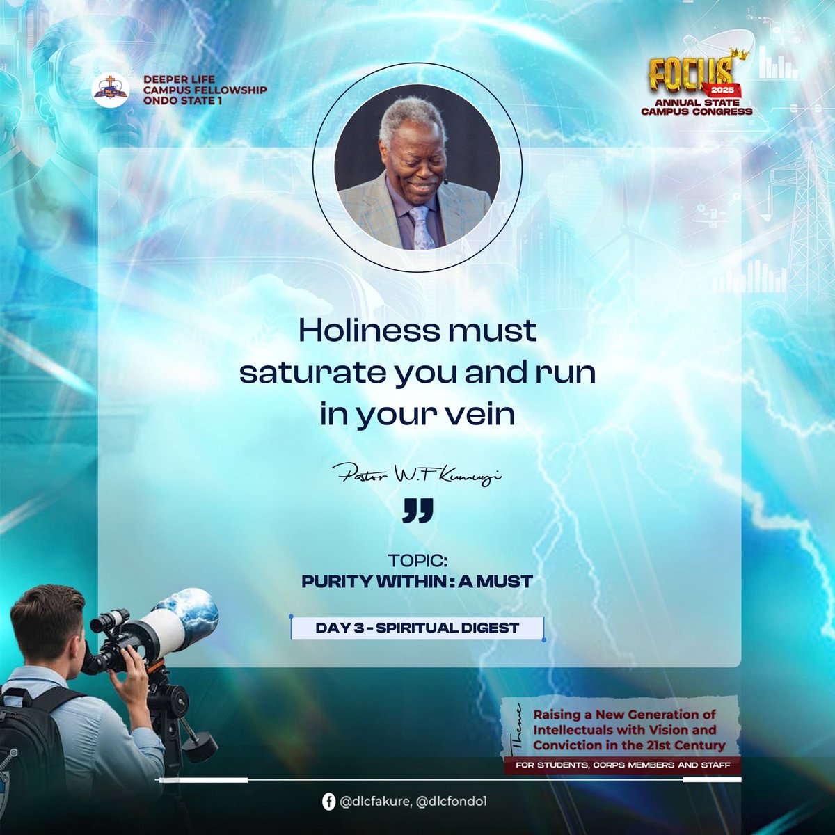 FutaDlcf's tweet photo. During Scriptural Digest, we learnt about the essence of inward purity and righteous living in our daily Christian life.
#CampusCongress2025
#FOCUS25
#Excerpts
#dlcffuta https://t.co/DRIpElxaYS