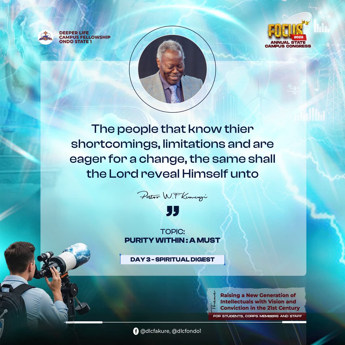 FutaDlcf's tweet photo. During Scriptural Digest, we learnt about the essence of inward purity and righteous living in our daily Christian life.
#CampusCongress2025
#FOCUS25
#Excerpts
#dlcffuta https://t.co/DRIpElxaYS