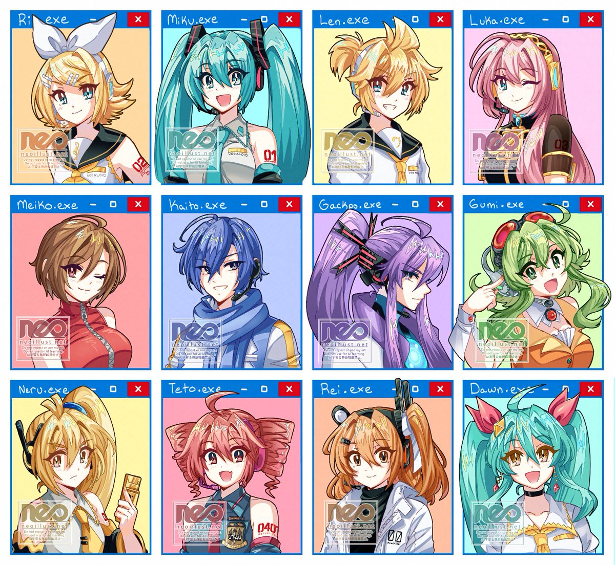 neo_399's tweet image. So many new followers, welcome!! I'm neo! I like to draw Vocaloids! Nice to meet you ✨