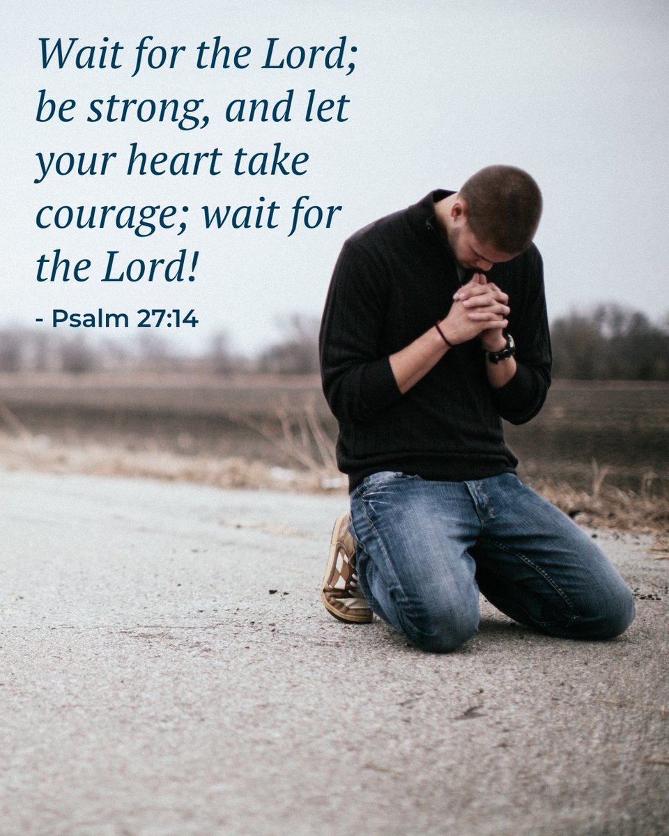 LCMSFoundation's tweet image. Our Lord gives us his courage as we face even the deepest heartaches. He is our sure and certain hope!  

Wait for the Lord; be strong, and let your heart take courage; wait for the Lord! - Psalm 27:14

#LCMSFoundation #LCMS #ScriptureSaturday #SundayReadings #Psalm