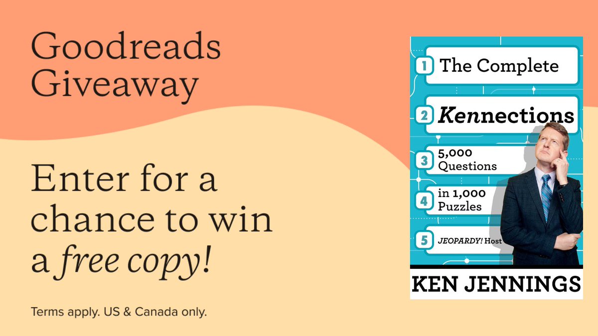 ScribnerBooks's tweet image. For the first time, the Kennections canon is available in one convenient volume, with hundreds of new and updated quizzes. The Complete Kennections is the perfect gift for any Jeopardy! fan, trivia buff, or New York Times “Connections” puzzler.
We're giving away copies on…