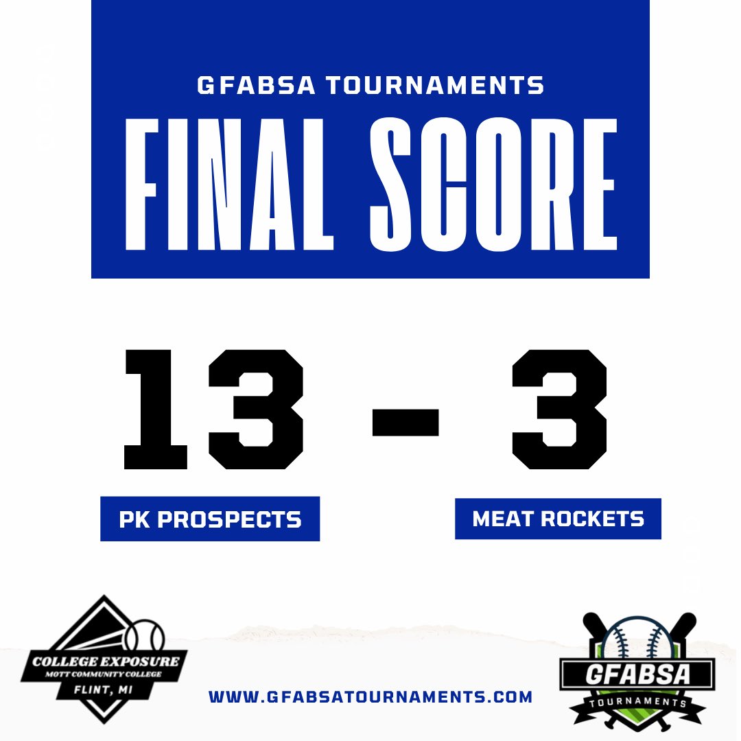Final from Mott.

#gfabsatournaments
#CollegeExposureAtMottCC