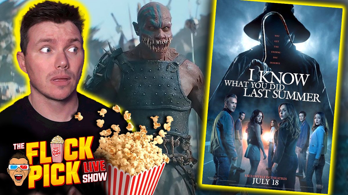 theFLICKpick's tweet image. 🍿 LIVE Tonight at 7PM EDT!
We’re diving into the Mortal Kombat 2 trailer, I Know What You Did Last Summer reboot, Q&A and MORE!
Bring your popcorn and GET OVER HERE! 💀
youtube.com/live/kF48dY6wK…
