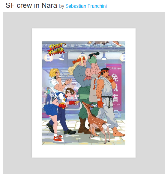 sebazebes's tweet image. Little update: If you're interested, I added the Jazzy Finale illustration to my prints page (check the L0nk in bio).
I also added another Street Fighter illustration I made some time ago, which was very well received back then.
Website has a summer sale now, don't miss it 😄