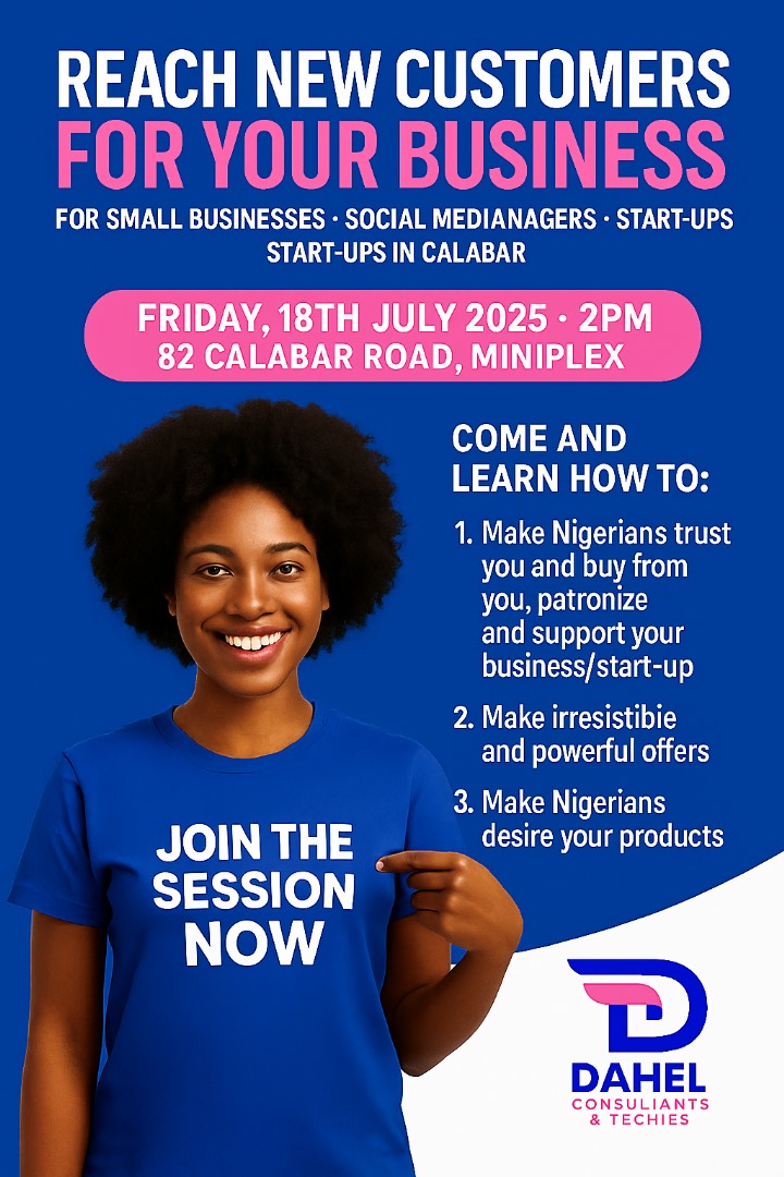 dahel_techies's tweet image. Not your average business session.
From strategy to networking, the energy was unmatched.
We learned, connected, and leveled up.
The room? Full of future millionaires. 

#DahelExperience #SmartNetworking #NetworkToNetworth #CalabarBizVibes