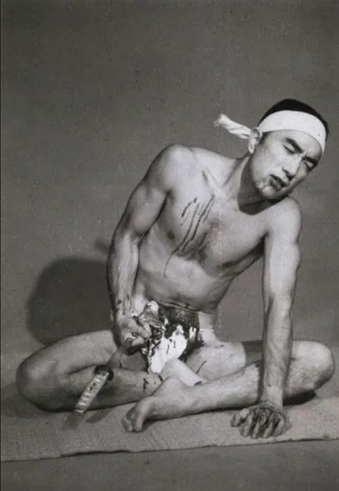 SteppeShaman's tweet image. "Perfect purity is possible if you turn your life into a line of poetry written with a splash of blood."
- Yukio Mishima in Runaway Horses