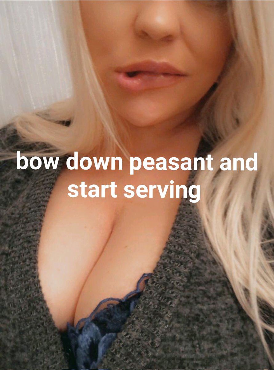 SlavetoSexylips2 (@sexyspossesion) on Twitter photo Its about time you start bowing to <a href="/GoddessSexyLips/">π Goddess Sexy Lips π</a> .. you always wanted to serve but where always scared to approach.. today is the day you take the plunge and send your first tribute
allmylinks.com/goddess-sexyliβ¦
Boobworship titworship assworship findom paypig bmail humanatm Its about time you start bowing to <a href="/GoddessSexyLips/">π Goddess Sexy Lips π</a> .. you always wanted to serve but where always scared to approach.. today is the day you take the plunge and send your first tribute
allmylinks.com/goddess-sexyliβ¦
Boobworship titworship assworship findom paypig bmail humanatm