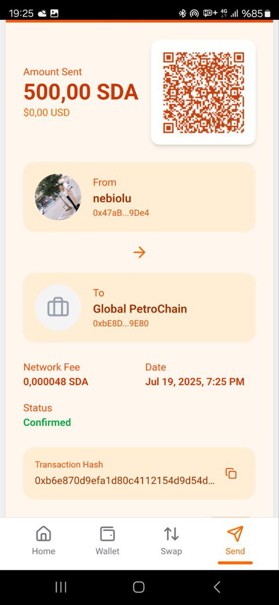 glopetrochain's tweet photo. Grateful to welcome CEO @SidraAramTravel to our project team!
Your support means so much, and with your contribution, we believe this project will go far and succeedβby the grace of God.
Together, we rise! πππ
#sidracommunity
#SidraAramTravel #Success #GLNs #SidraStart https://t.co/F3n7qbZA09