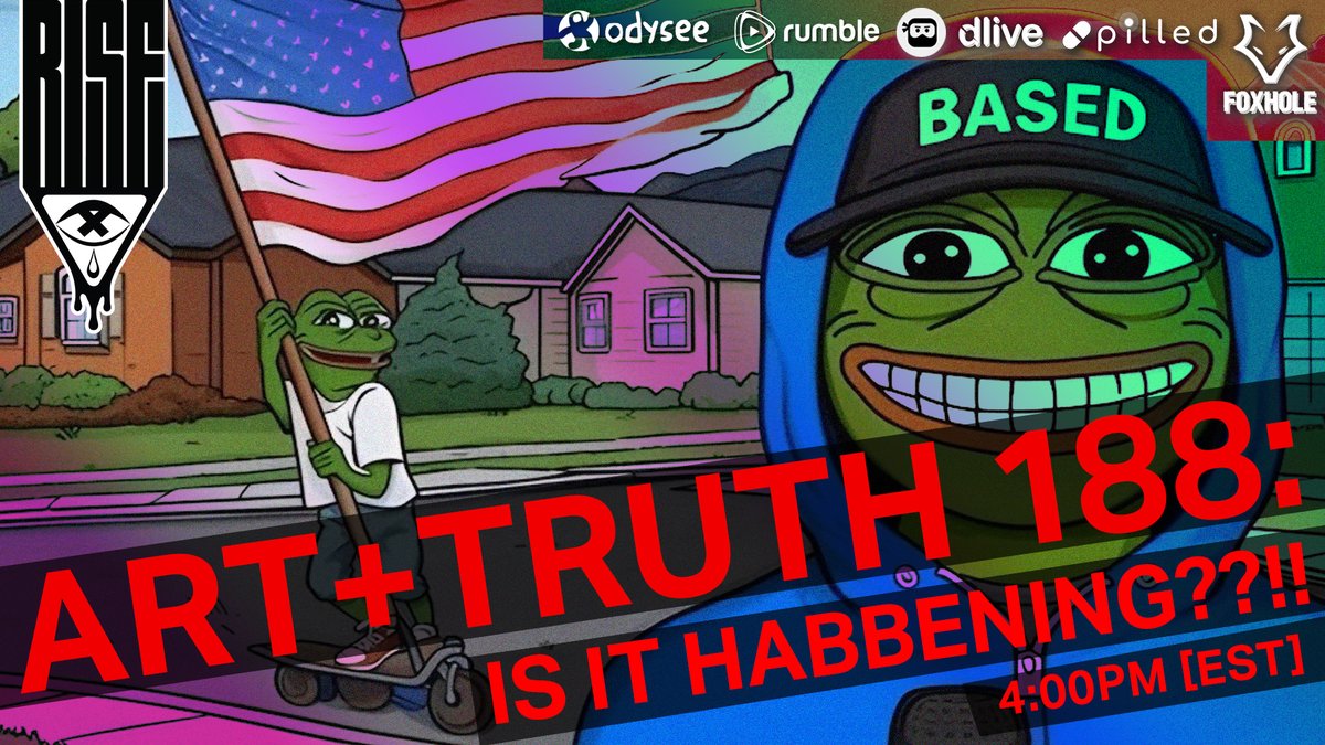RISEAttireUS's tweet image. IS IT HABBENING??!! ๐จ ๐๐๐ + ๐๐๐๐๐ // ๐๐๐ ๐๐๐๐๐๐๐ // ๐๐๐๐ ๐ข๐ต @ 4๐ฑ๐ฎ ๐๐๐ // Letโs dive into the info war developments & deployments from all the letters- DOJ, DNI, WSJ, MSM, DJT, X, Q + some fun stuff that absolutely everyone can enjoy, see you in theโฆ