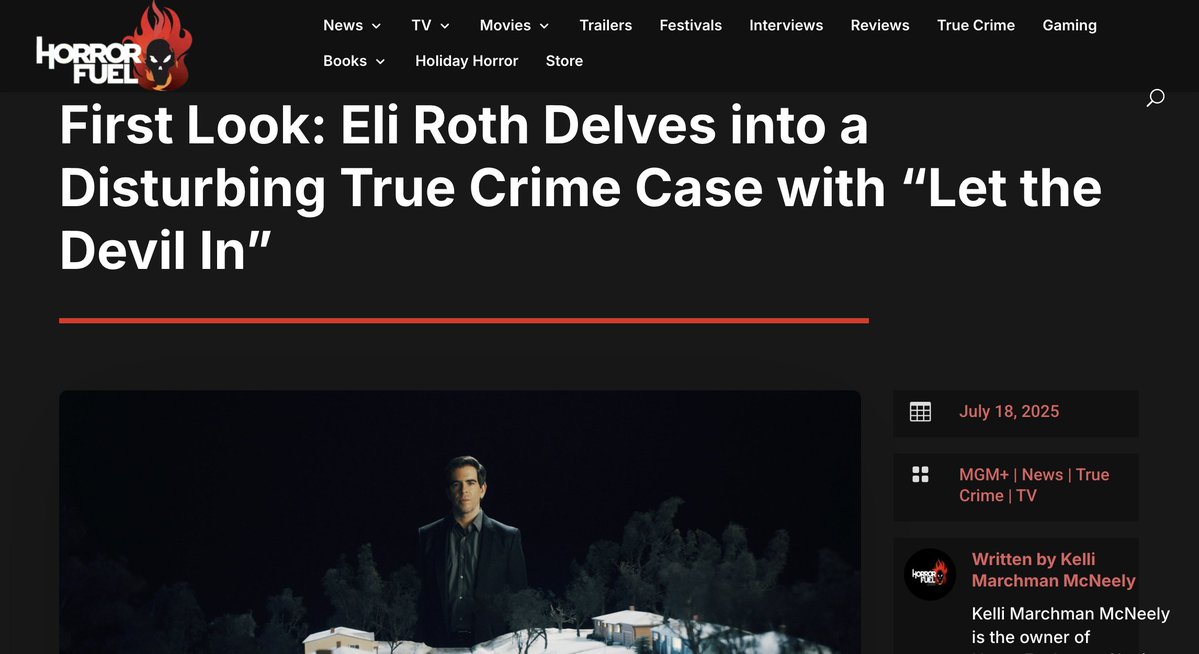 MitchHorowitz's tweet image. Friends, I appear in this four-part docu-series @mgmplus "Let the Devil In," premiering August 31.
As most of you are aware, I revile Satanic Panic nostrums. I believe that this series has the possibility to explore a Satanic-themed period crime without the haze of falsity or…