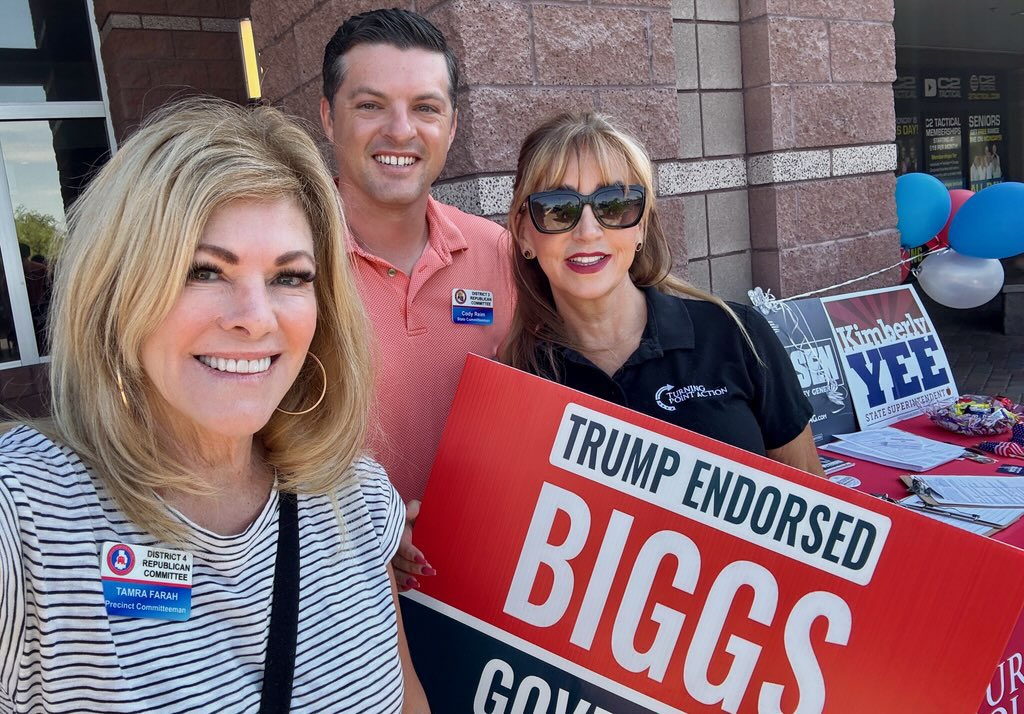 AZTrumplican's tweet image. 🚨‼️🚨‼️🚨
It’s time to fire Kartel Katie, Kris Mayes, Adrian Fontes & Tom Horne!
Patriots at C2 Tactical are exercising their 2A rights AND signing petitions to make sure that in 2026 we elect conservative leadership that cares about Arizonans. 🌵
Please sign the E-Qual…