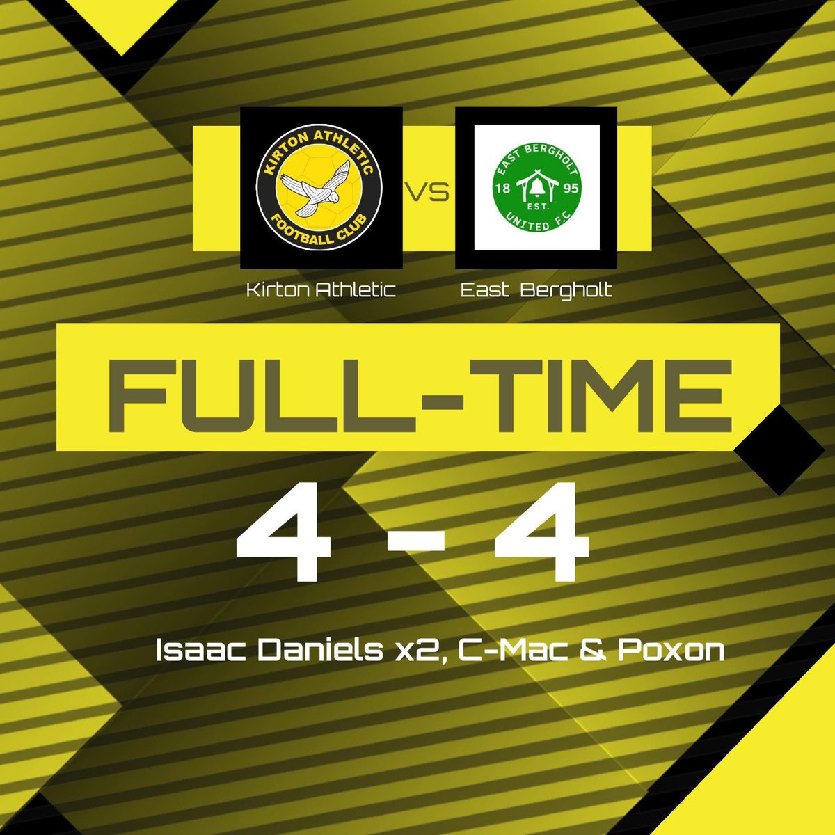 Another tough game against a very good premier side. 

Thank you Bergholt for the game &amp; good luck for the season.