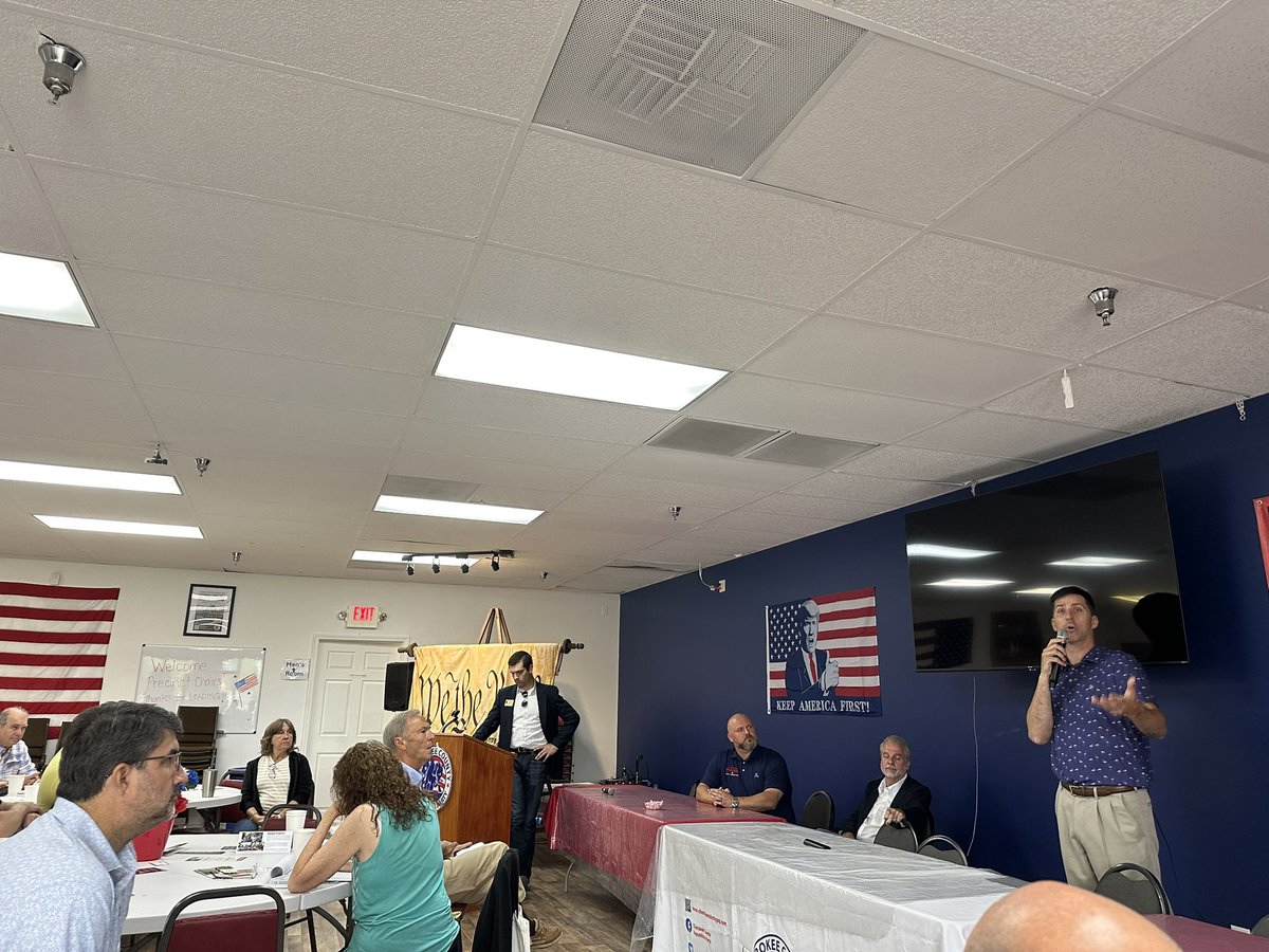 christianacorl3's tweet image. Had a great morning at the @cherokee_gop breakfast hearing from local candidates and sharing a few words about our upcoming @TPACoalitions Healthy Americans event with my chair.
Exciting to see the energy building as people are ready to be part of this movement!