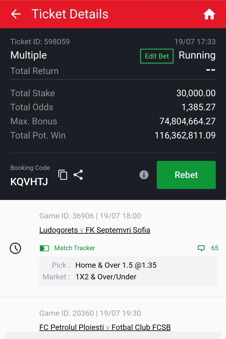 This is a special pick for you guys.. Now it's ready to be served 😊😁This will surely bang

Check it out, booking code : KQVHTJ

Make sure you retweet oo😊😁👆😁

Join us win :t.me/+yMok3hbIu5g3Z…